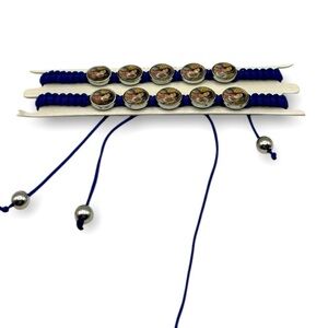 ❗5/$25❗Virgin Mary Beaded Bracelet Set - Blue